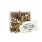 Шоколад молочный с КЛЮКВОЙ, СОСНОВОЙ ШИШКОЙ И КЕДРОВЫМ ОРЕХОМ, 50г 1/15