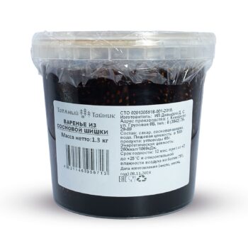 Варенье из СОСНОВОЙ ШИШКИ, 1 л Пластик=1,3кг